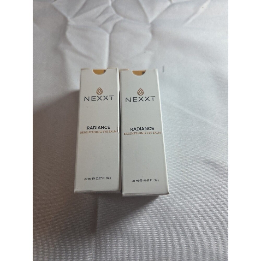 2 Pack Nexxt Beauty Miami Radiance Brightening Eye Balm .67 Fl Oz New